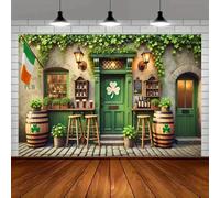 A traditional party banner for the entrance of an Irish pub - a vibrant decoration with beer motifs, perfect for holiday parties 250x180CM