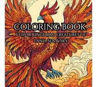 A Tranquil Animal Coloring Journey Through Land, Sea, and Sky: A Calming Adult Coloring Book for Stress Relief and Mindfulness