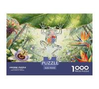 A Translucent Glass Frog Jigsaw Puzzle Waterproof 1000 Piece Puzzles for Adults Gifts Fun Home Decoration
