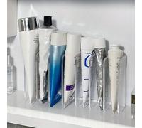 A Transparent Multifunctional Cash Makeup Rack, a Cosmetics Organizer for The Vanity, a Toothpaste Storage Shelf, a Bathroom Storage Rack, Suitable for Bathrooms, Vanities, Offices, Etc., Lightweight