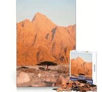 A Tree in Desert Teenagers 1000 Piece Jigsaw Puzzle Brain Teaser Bright Print Family Pastime Xmas Present (50x75cm)