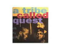 A Tribe Called Quest Poster Wall Art Canvas Poster Modern Painting for Living Room Bed Room 20x20inch(50x50cm) Unframe-style