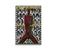 A Tribe Called Quest Print Album Cover Signed Limited Poster,Music Cover Posters,Pop Hip Hop Rap Singer Star Music Poster Aesthetic Canvas Wall Art for Girl And Boy Teens Dorm Decor 12x18inch(30x45cm)