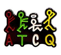 A Tribe Called Quest Stick Figures Logo Pin Badge One Size
