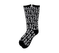 A Tribe Called Quest Stick Figures Socks, Black, One Size