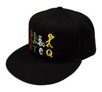 A Tribe Called Quest Women's Stick Figure Logo Snapback Cap in Black A Tribe Called Quest Black One Size