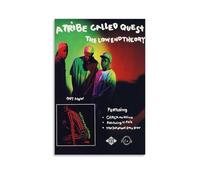 A Tribe Poster Called Quest Hip Hop Group Vintage Collage Music Posters for Room Aesthetic Canvas Wall Art Bedroom Decor12x18inch(30x45cm)