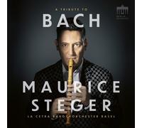 A TRIBUTE TO BACH - STEGER,MAURICE/BASEL,LA CETRA BAROCKORCH CD NEW BACH