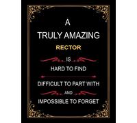 A TRULY AMAZING VENTURE CAPITAL ANALYST IS HARD TO FIND DIFFICULT TO PART WITH AND IMPOSSIBLE TO FORGET: RECTOR appreciation gifts lined notebook journal diary 120 pages 8.5 x 11 gift idea