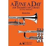 A Tune a Day for Trumpet or Cornet Beginner Method Book 1 | Trumpet Sheet Music for Students and Learners | Easy Lessons with Charts and Practice Logs | Cornet Music Instruction Book