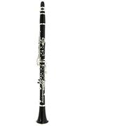 A Tune Clarinet Wood Material Body 17 Keys Clarinet Musical Instruments With Case Mouthpiece Beginner Clarinet (Color : Wood)