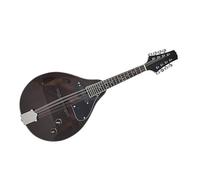 A-type Electroacoustic Mandolin National Musical Instrument 8-string Full Sapele Wood Mandolin Mandolin for Student (Color : 03)