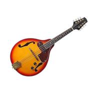 A-type Electroacoustic Mandolin National Musical Instrument 8-string Full Sapele Wood Mandolin Mandolin for Student (Color : 02)