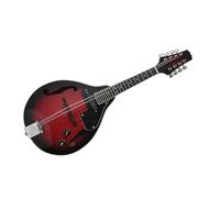 A-type Electroacoustic Mandolin National Musical Instrument 8-string Full Sapele Wood Mandolin Mandolin for Student (Color : 01)