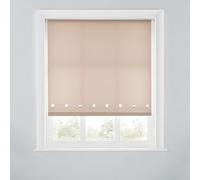 A.unique Home Premium Quality Trimmable Square Eyelet Window Roller Blind - 5Ft - Mocha - 150Cm (W) X 170Cm (L)