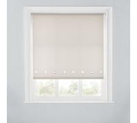 A.unique Home Premium Quality Trimmable Square Eyelet Window Roller Blind - 6Ft - Taupe - 180Cm (W) X 170Cm (L)