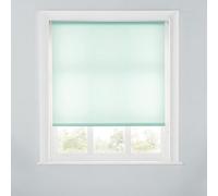 A.unique Home Premium Trimmable Daylight Roller Window Blind - Light Filtering Fabric - 4Ft - Duck Egg - 120Cm (W) X 170Cm (L)