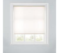A.unique Home Premium Trimmable Daylight Roller Window Blind - Light Filtering Fabric - 5Ft - Cream - 150Cm (W) X 170Cm (L)