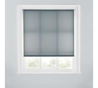 A.Unique Home Premium Trimmable Daylight Roller Window Blind - Light Filtering Fabric,Child Safe Chain for Bedroom,Kitchen,Living Room - 5FT - CHARCOAL - 150cm (W) x 170cm (L) | 59" (W) x 66.9" (L)