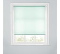 A.Unique Home Premium Trimmable Daylight Roller Window Blind - Light Filtering Fabric,Child Safe Chain for Bedroom,Kitchen,Living Room - 4FT - DUCK EGG - 120cm (W) x 170cm (L) | 47.2" (W) x 66.9" (L)