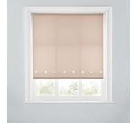 A.Unique Home Premium Trimmable Square Eyelet Roller Window Blind - Light Filtering Fabric, Easy Fit, Child Safe Chain for Bedroom, Kitchen, Living Room. 2FT - MOCHA - 60cm x 170cm (23.6" x 66.9")