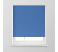A.unique Home Premium Trimmable Thermal Blackout Roller Window Blind - 4Ft - Royal Blue - 120Cm (W) X 170Cm (L)