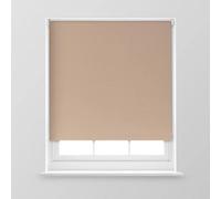 A.Unique Home Premium Trimmable Thermal Blackout Roller Window Blind in a Variety of Colours and Sizes Ideal for any Room - 6FT - MOCHA - 180cm (W) x 170cm (L) | 70.8" (W) x 66.9" (L)