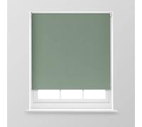 A.Unique Home Premium Trimmable Thermal Blackout Roller Window Blind in a Variety of Colours and Sizes Ideal for any Room - 6FT - Sage - 180cm (W) x 170cm (L) | 70.8" (W) x 66.9" (L)