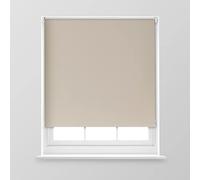 A.Unique Home Premium Trimmable Thermal Blackout Roller Window Blind in a Variety of Colours and Sizes Ideal for any Room - 4FT - Taupe - 120cm (W) x 170cm (L) | 47.2" (W) x 66.9" (L)