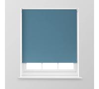 A.Unique Home Premium Trimmable Thermal Blackout Roller Window Blind in a Variety of Colours and Sizes Ideal for any Room - 6FT - Blue Stone - 180cm (W) x 170cm (L) | 70.8" (W) x 66.9" (L)