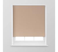 A.Unique Home Premium Trimmable Thermal Blackout Roller Window Blind in a Variety of Colours and Sizes Ideal for any Room - 2FT - Mocha - 60cm (W) x 170cm (L) | 23.6" (W) x 66.9" (L)