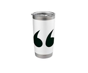 A Unique Visual Representation of Togetherness and Balance Stainless Steel Insulated Tumbler