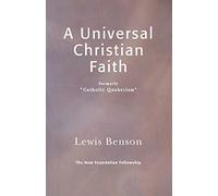A Universal Christian Faith