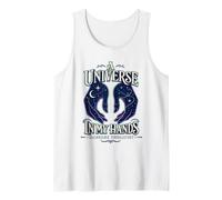 A Universe in My Hands Massage Therapist Celestial Design Tank Top