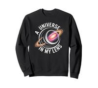 A Universe in My Lens Astronomy Space Sweatshirt