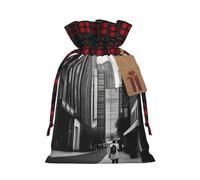 A Urban Vibes Holiday Printed Drawstring Pouch M For Party, Wedding, And Festival, Lightweight Polyester