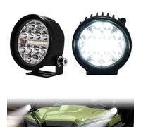 A & UTV PRO A-Pillar LED Pod Lights for Honda Pioneer 520 2021-2025, Compatible with Honda Pioneer 500 2015-2023, Front Auxiliary Lights Accessories with Mounting Bracket & Wiring Harness, 2PCS