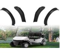 A & UTV PRO Fender Flares Kit for EZGO RXV Valor 2025 Golf Cart, Front and Rear Mud Guards Mud Flaps with Mounting Hardware for E-Z-GO RXV Valor Standard Body Carts, Black Accessories