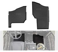 A&UTV PRO Front Floor Mats, All Weather Protection Floor Liners TPE Material for Polaris Ranger XP 1000, Replace # 2882780