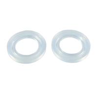 A Variety of Spare Parts and Accessories for Whipped Cream Dispenser - Head Rubber Gasket- Rubber. (Clear) (2)