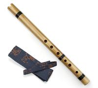 a Vertical Bamboo Flute Indian Clarinet Bamboo Quena Flute in G Key