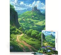 A Vertical Horizon Adults Puzzles 1000 Piece Jigsaws Brain Skill Good Thick Pattern Assemble Night Game (38x26cm)