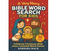 A Very Merry Bible Word Search for Kids: Celebrate Christmas With Jesus-Centered Word Games