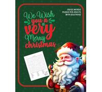 A Very Merry Christmas! - Cross Words Puzzle for adults with solutions: Find the words game