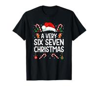 A Very Six Seven Christmas Holiday 67 Meme Funny T-Shirt