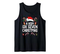 A Very Six Seven Christmas Holiday 67 Meme Funny Tank Top