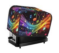 A Vibrant Note Toaster Cover 2 Slice Kitchen Small Appliance Covers With Pockets Dust And Fingerprint Protectio