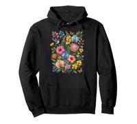 A Vibrant Tapestry of Summer: The Exotic Allure Pullover Hoodie