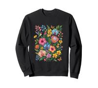 A Vibrant Tapestry of Summer: The Exotic Allure Sweatshirt