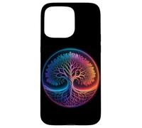 A vibrant tree is adorned with a myriad of colors Case for iPhone 15 Pro Max
